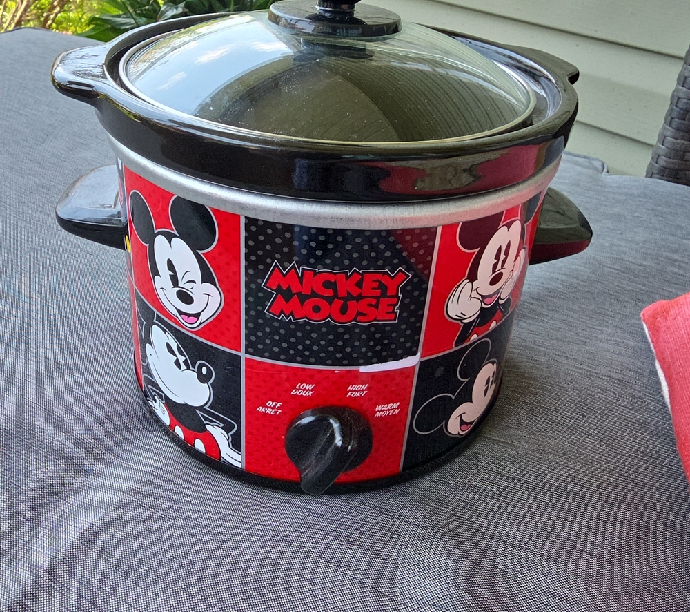 Disney Crock-Pot Slow Cooker with Glass Lid Disney Micky